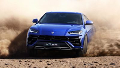 2019 Lamborghini Urus-ADAS systems provide a comprehensive level of safety, security and driving assistance on level 2 (SAE scale).