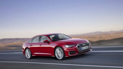 Upgrade in the business class:  the new Audi A6 Sedan