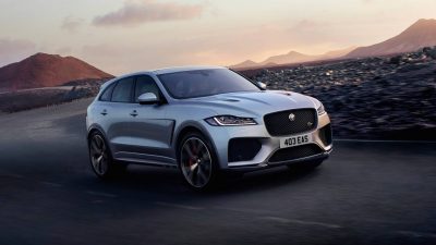 2019 Jaguar F-Pace SVR Ahead of its global auto show debut at the New York International Auto Show