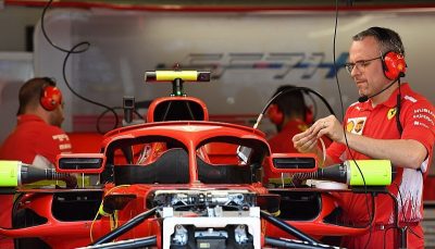 Ferrari revises halo-mounted mirrors for Monaco GP