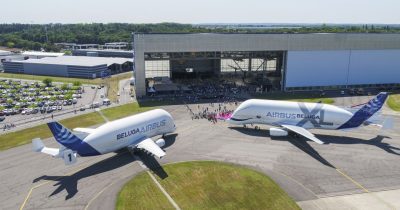 Airbus’ massive BelugaXL completes maiden flight