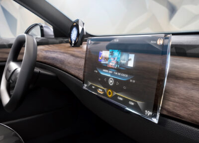 Continental Debuts World’s First Automotive DisplayEmbedded in Transparent Swarovski Crystal