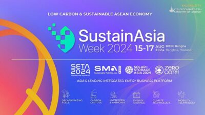 สร้างธุรกิจของคุณให้เติบโตกับงาน SustainAsia Week 2024! ลดการปล่อยคาร์บอนเพื่ออนาคตที่สดใส