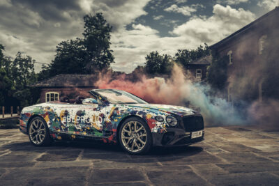 Bentley celebrates pride in the north west with uniquely wrapped car