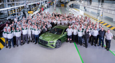 Fourth-generation Continental GT production begins on founder’s birthday