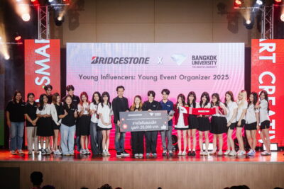 Bridgestone Collaborates with Bangkok University to Encourage Students Showcasing Creative Ideas through Online Campaigns and Event Managementunder “Bridgestone x Bangkok University Young Influencers: Young Event Organizer 2025” Project